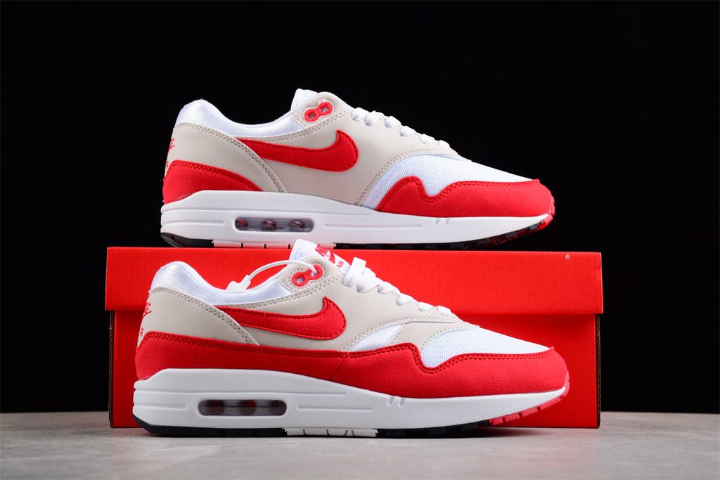 Nike air max 1 hot sale vermelho